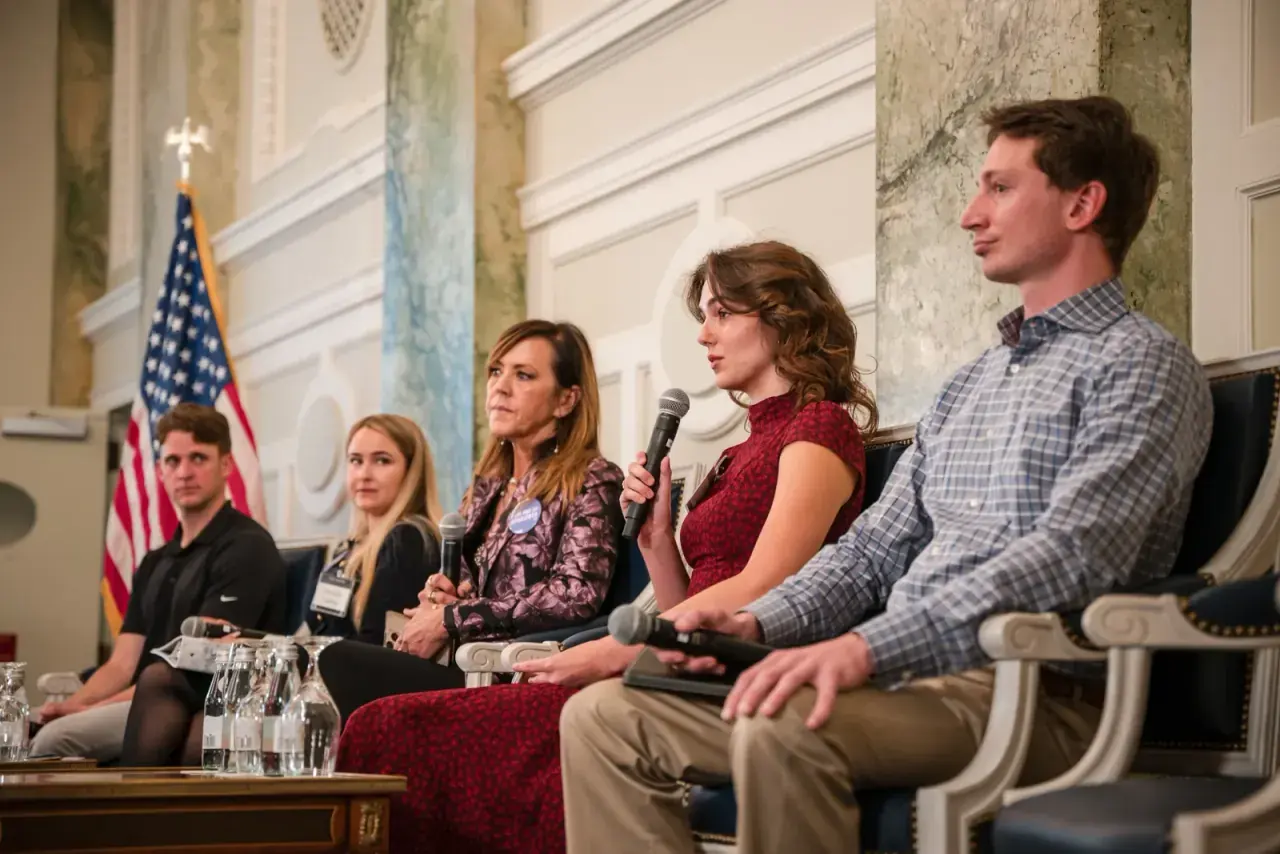 Panelists sharing lived-experience perspectives at MAHA Institute summit